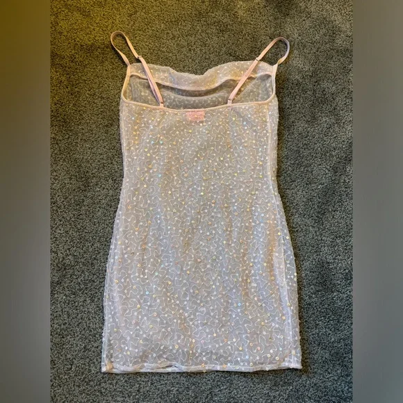 Dsypnea Pink Sequin Mini Dress - Picture 4 of 4